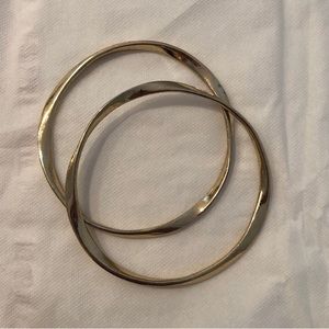 Gold bangles